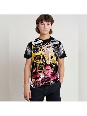 Contender Pop Art Comic Warhol Style All Over Print AOP XL Thrasher Skater
